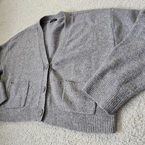 127. Dynamite Cropped Comfy Button Cardi